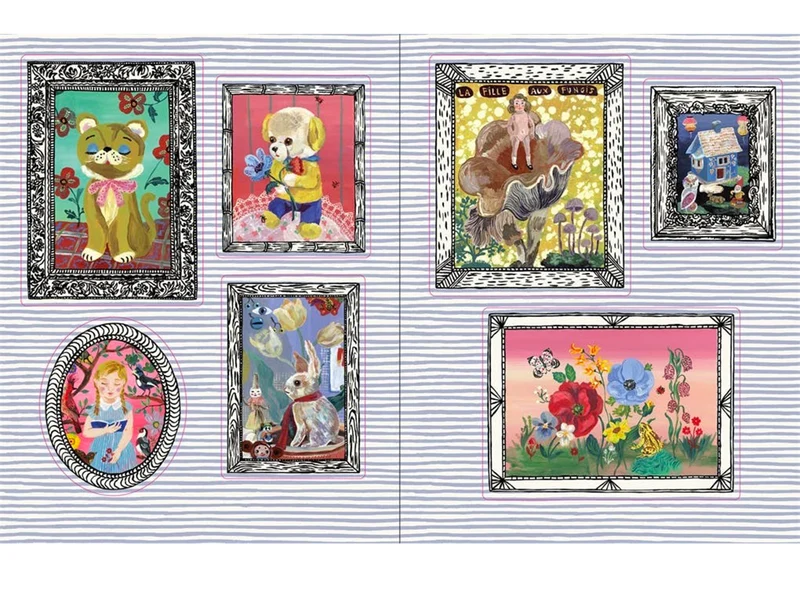Nathalie L'été Sticker Book