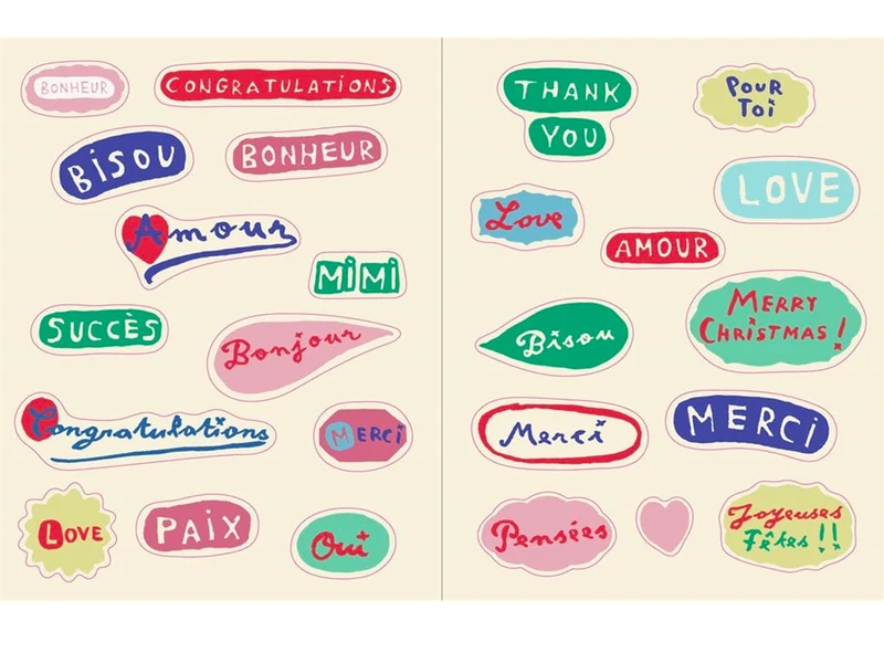 Nathalie L'été Sticker Book