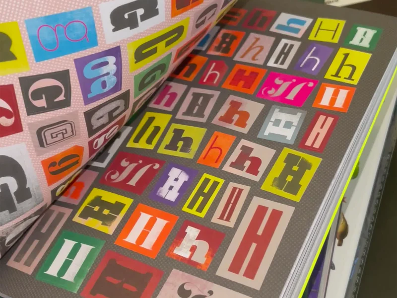 Ransom Note Sticker Book - Luke Herriott