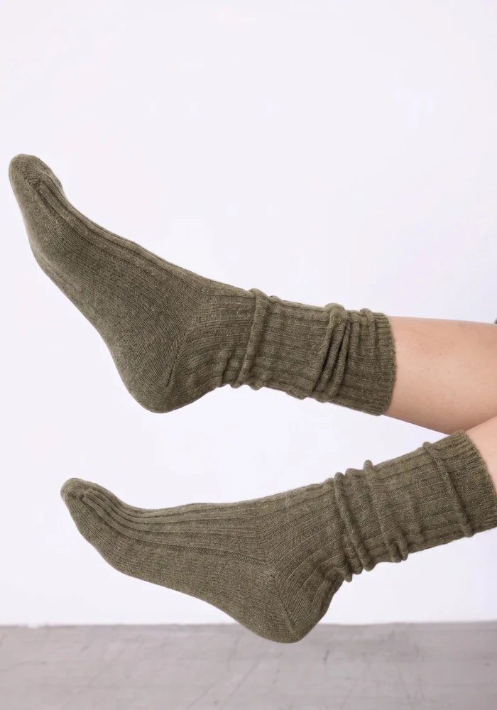 Chaussettes Cachemire Irene Thym
