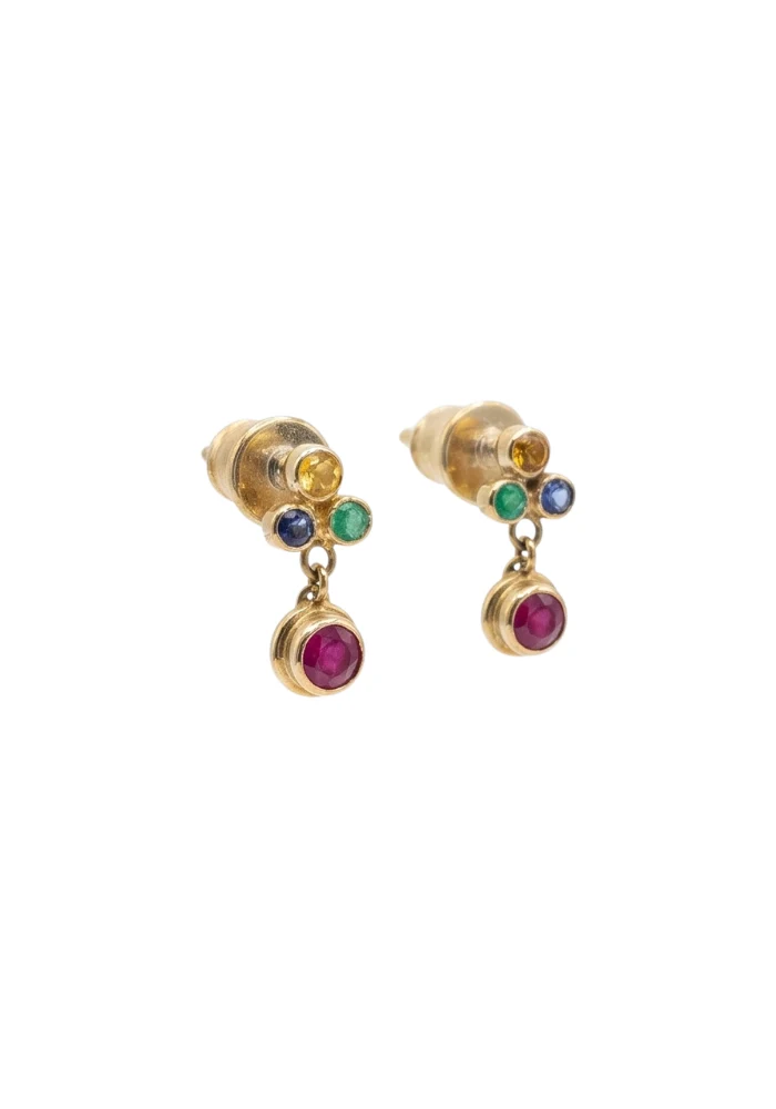 Boucles D'Oreilles N°538Y Rose