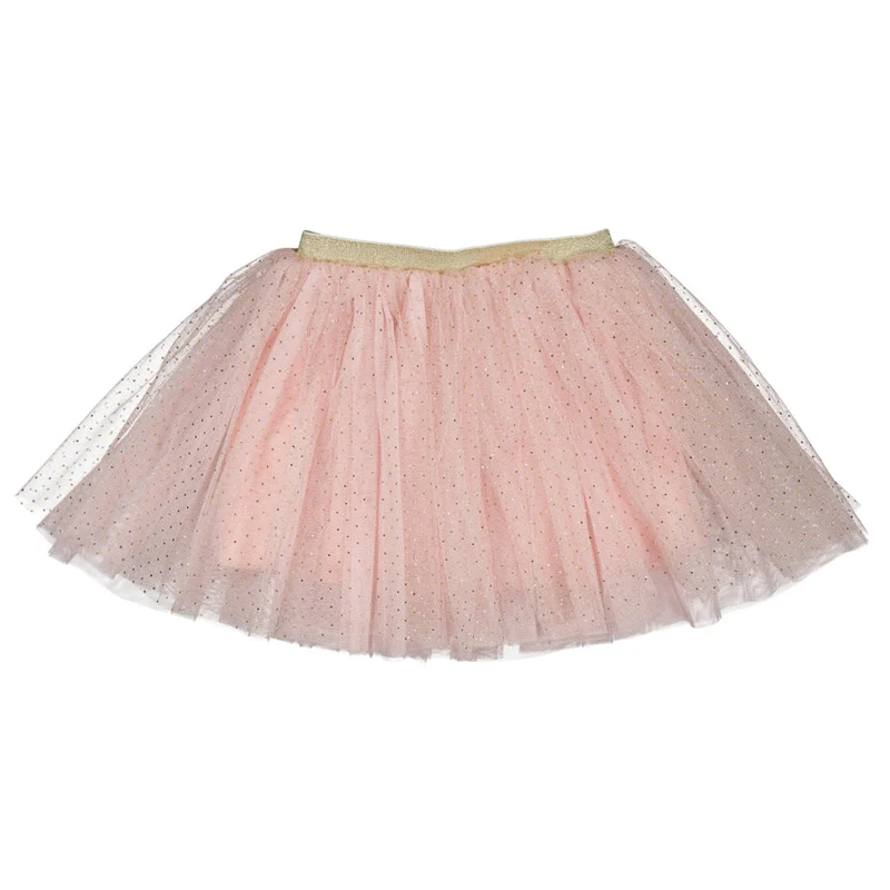 Jupe tutu - Rose pois or | Luciole et petits pois