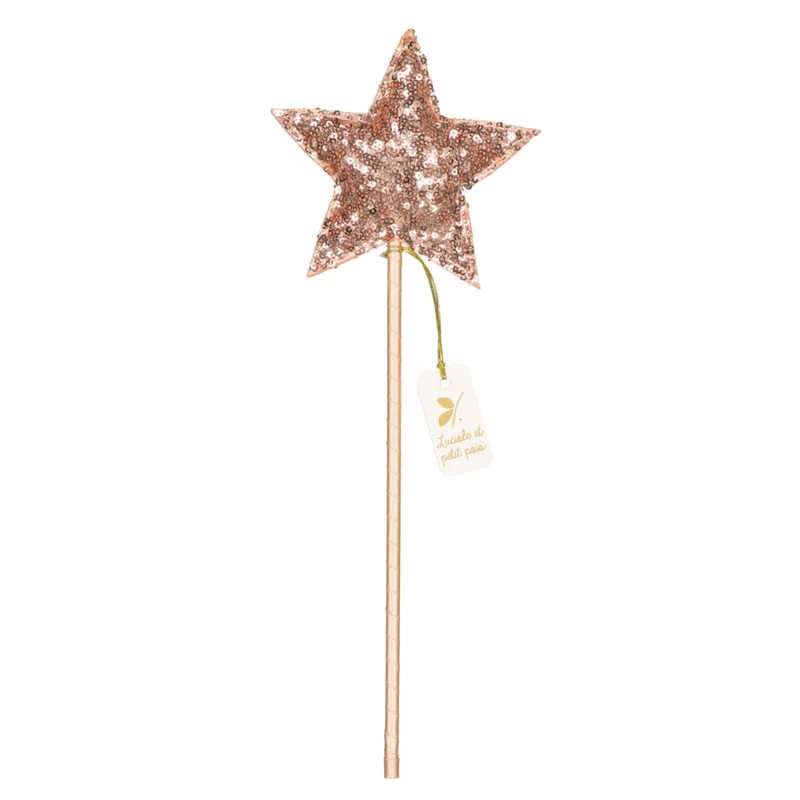 Baguette magique - Sequins roses | Luciole et Petit Pois
