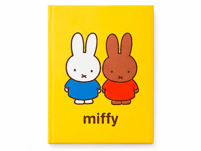 Mini carnet Miffy Ami- Jaune