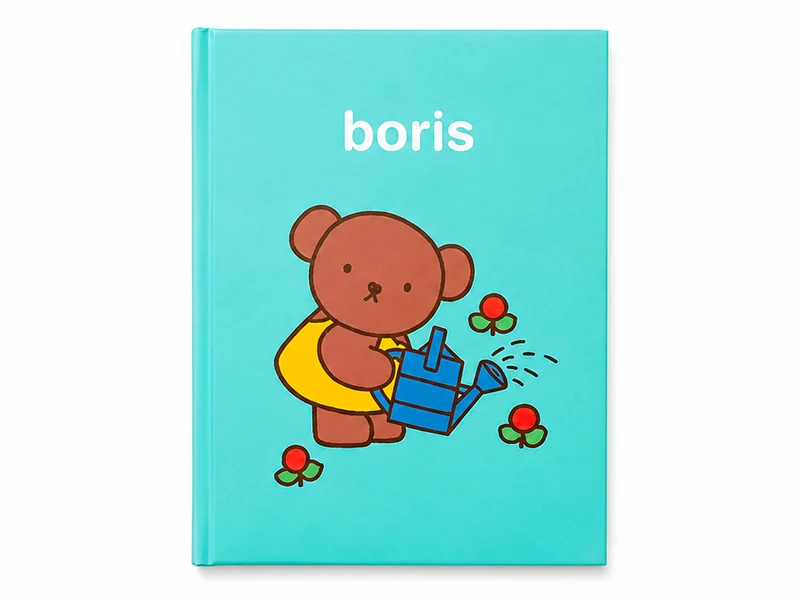 Mini carnet Miffy Boris - Vert