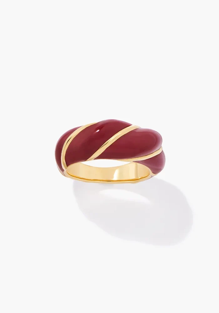 Bague Diana Marron