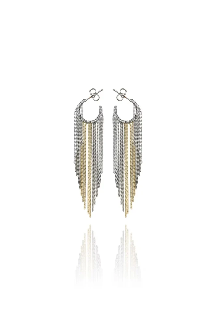 Boucles D'Oreilles Milo Gold & Palladium