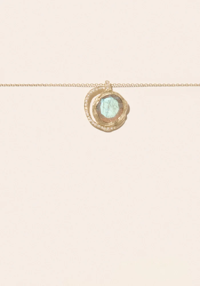 Collier Gaia 3 Labradorite