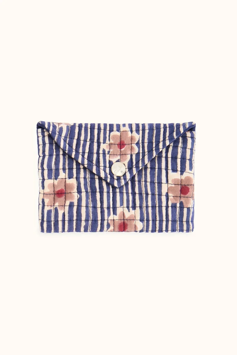 Porte Monnaie Anna Indigo - Apaches Collections