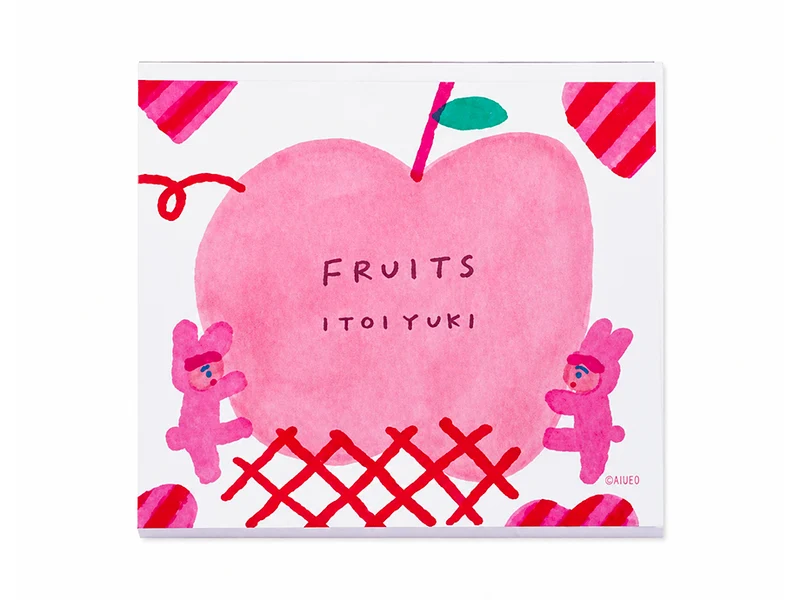 Bloc mémo - Fruits Kawaii