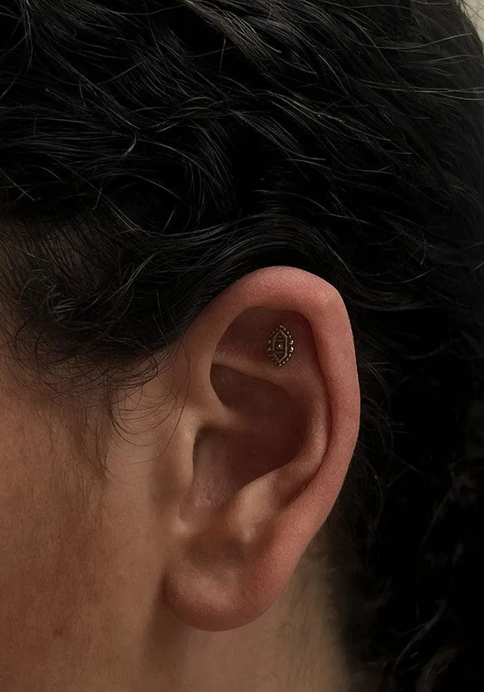 Piercing Dala 3 Or Jaune