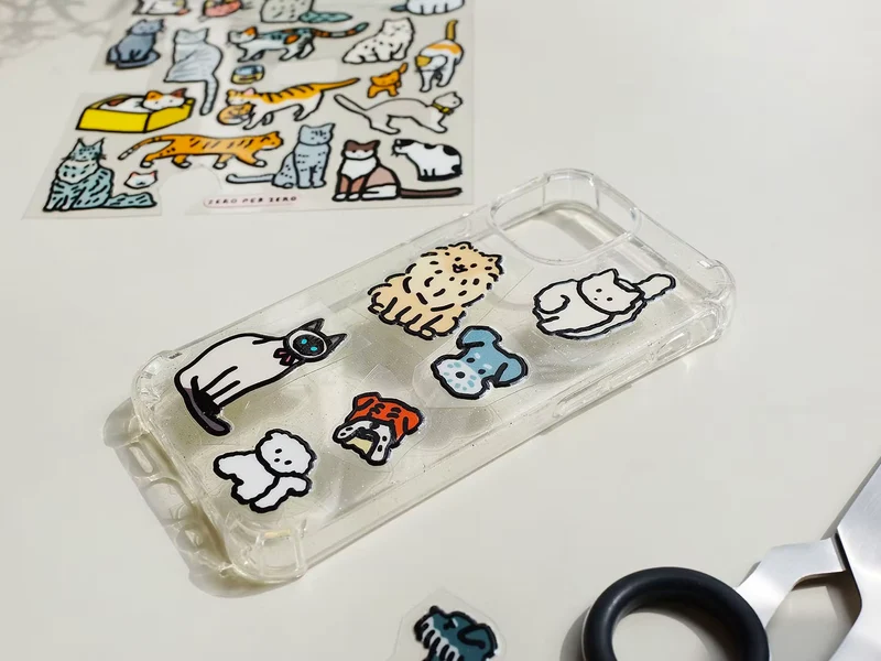 Stickers à points Chiens - Zero per Zero