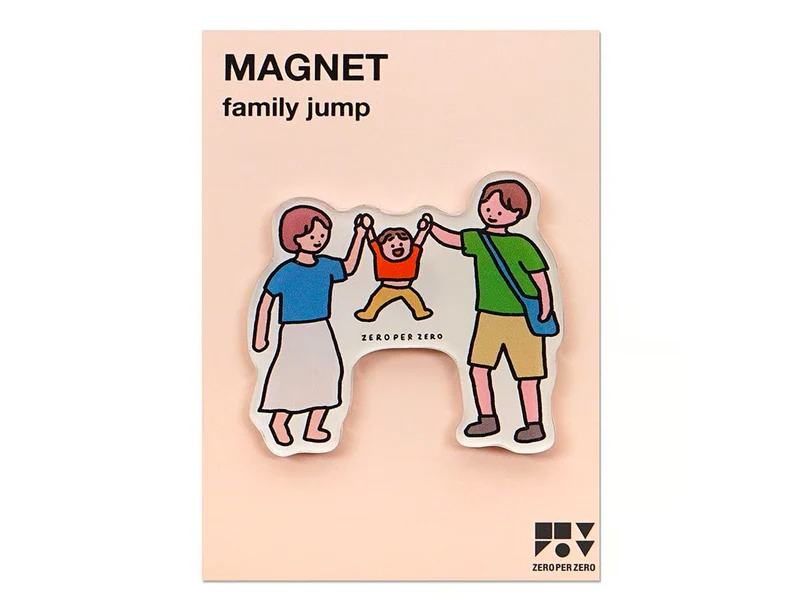 Magnet - Family jump - Zero per Zero