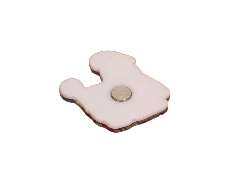 Magnet Chien blanc 2 - Zero per Zero