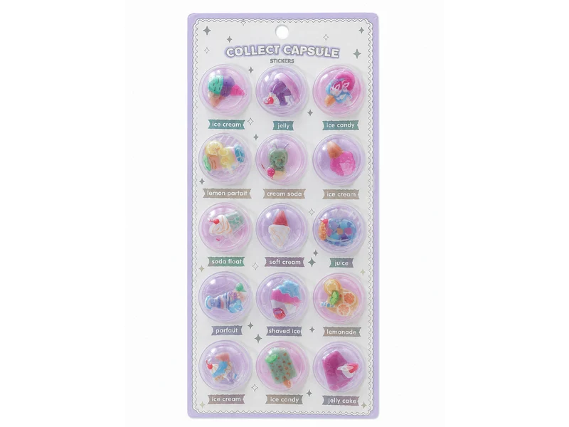 Stickers Collect capsule - Ice Cream & Candy