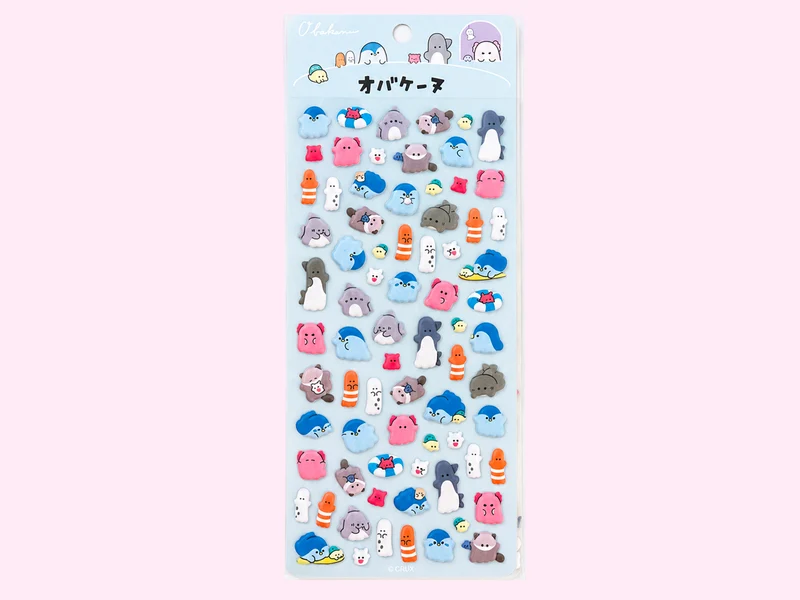 Stickers en relief - Animaux aquatiques