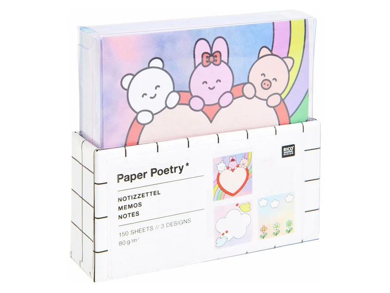 Boîte à Notes Chingu 150 feuilles - Paper Poetry