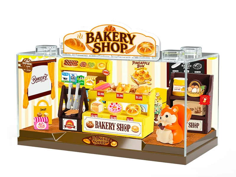 Mini monde maquette - Boulangerie Bakery Shop