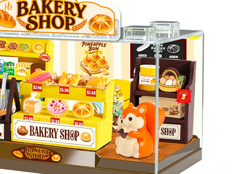 Mini monde maquette - Boulangerie Bakery Shop