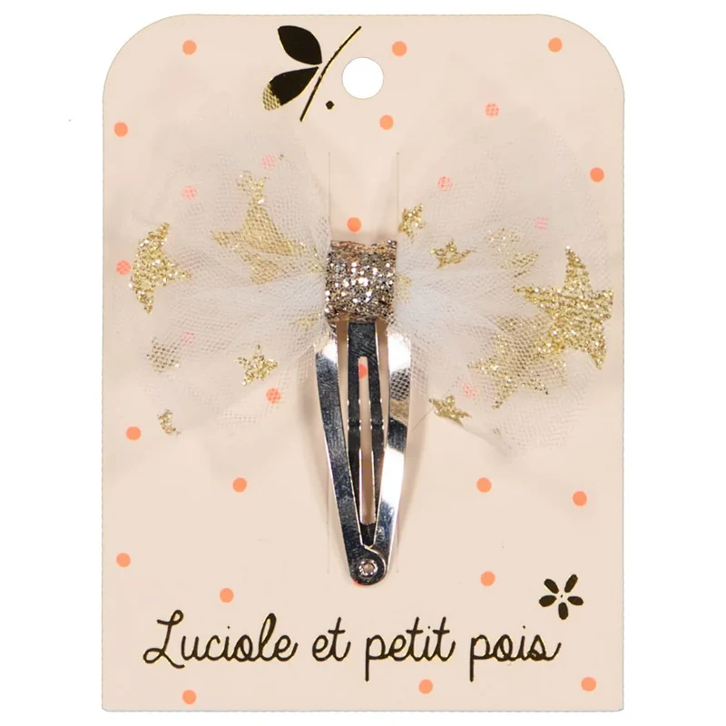 Barrette tutu -Etoile – Luciole et petit pois