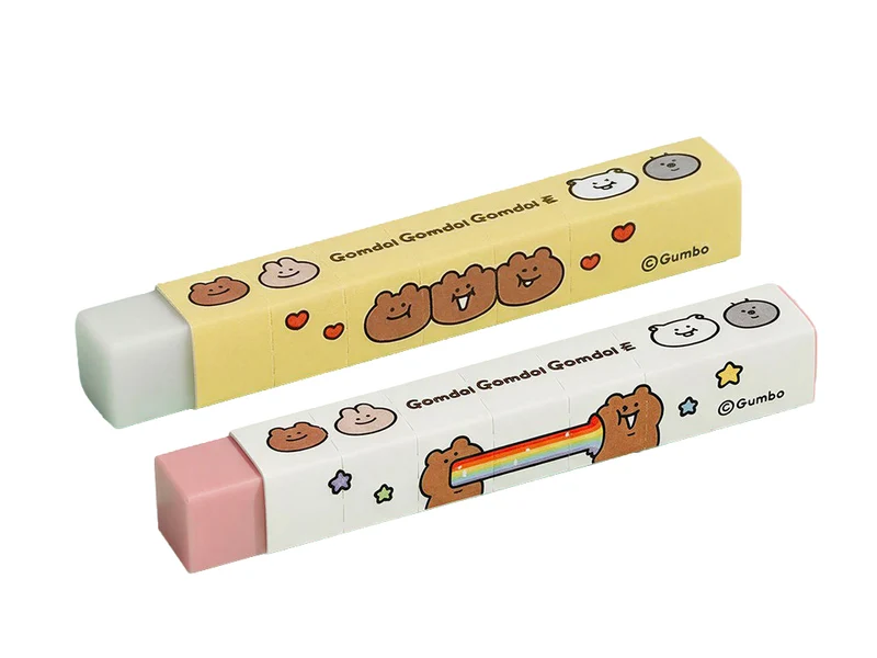 Gomme ours slim blanche