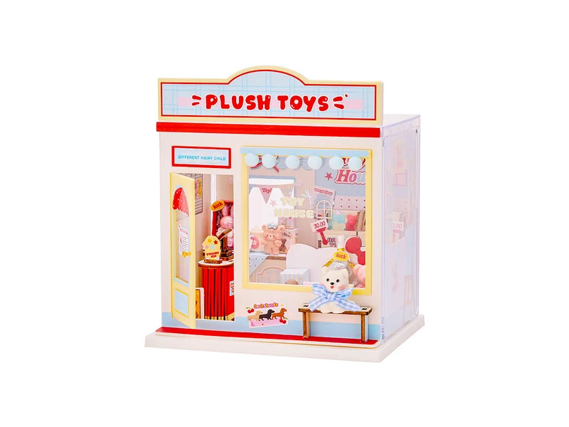 Maquette Mini Shop DIY - Le Petit Salon de toilettage pour peluches