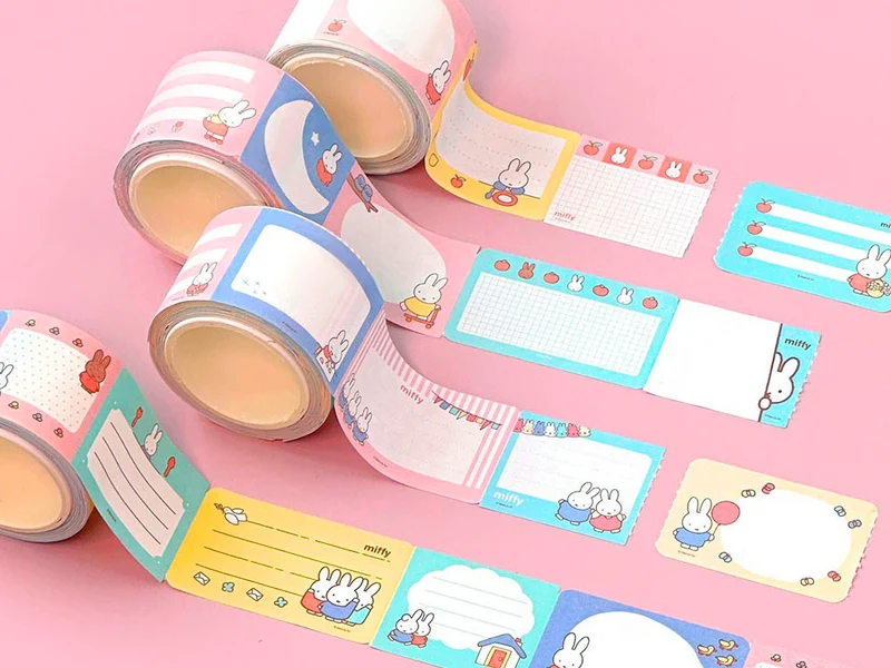 Rouleau de notes adhésives détachables Miffy