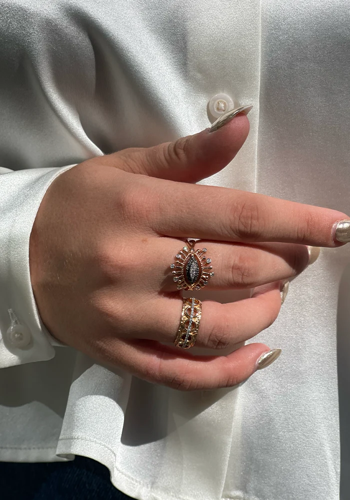 Bague Nahla Diamants Blancs