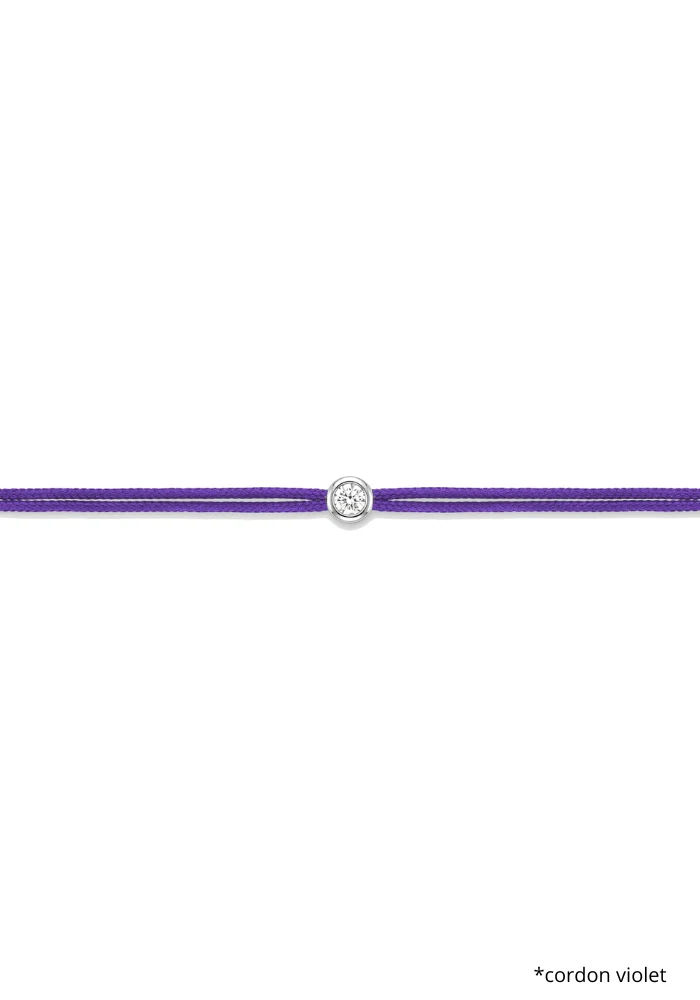 Bracelet The Cuty 0.05ct Argenté