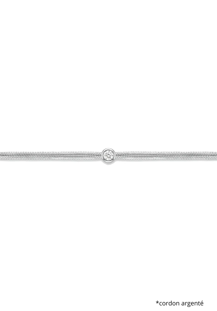 Bracelet The Cuty 0.05ct Argenté