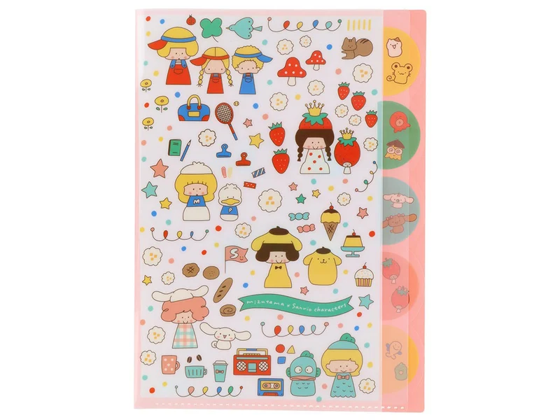Pochettes transparentes Mizutama x Sanrio