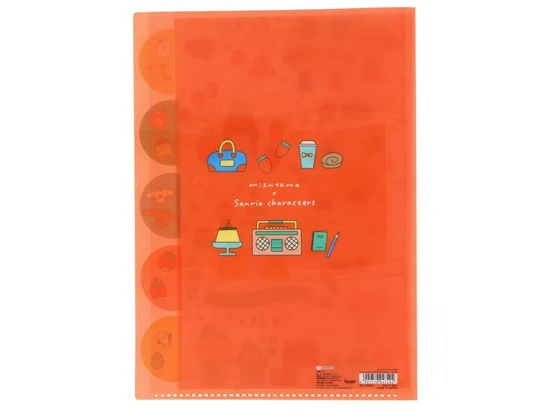 Pochettes transparentes Mizutama x Sanrio