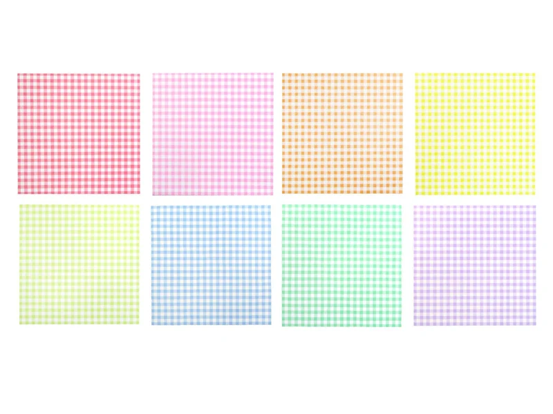 Papier design motif vichy