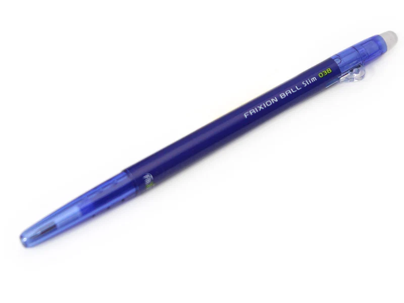 Stylo FriXion Ball Slim 0,38 bleu
