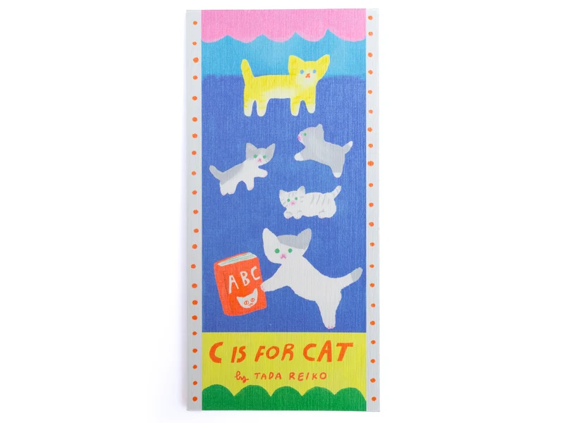 Bloc de papier illustrés Reiko Tada C is for cat