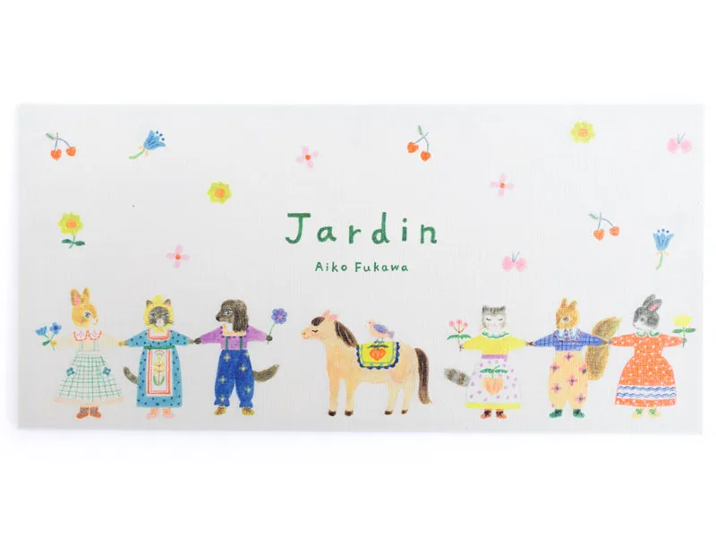 Bloc de papier illustrés Aiko Fukawa - Jardin