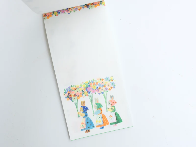 Bloc de papier illustrés Aiko Fukawa - Jardin