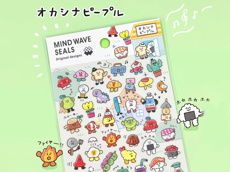 Stickers - fruits rigolos