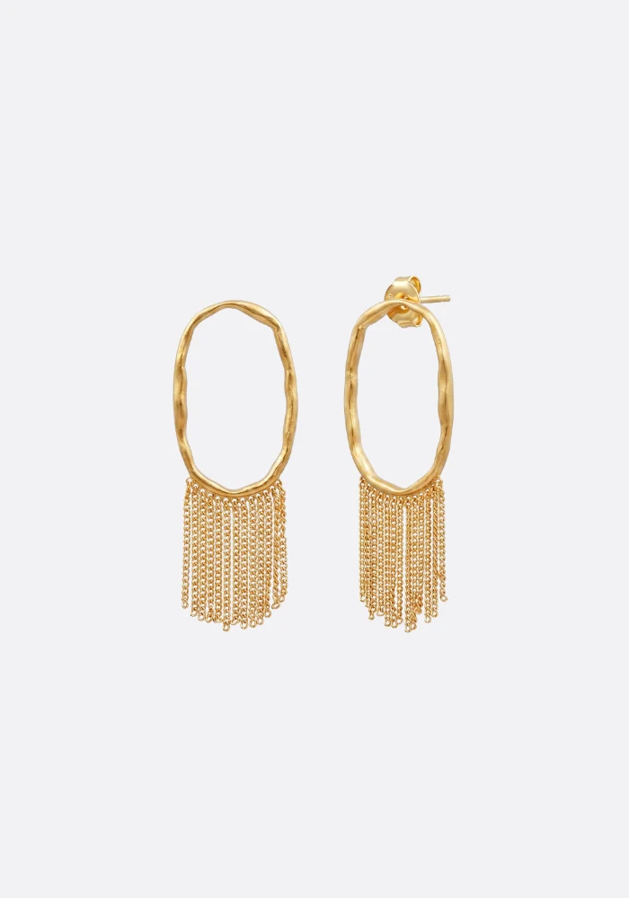 Boucles D'Oreilles Ambre XL