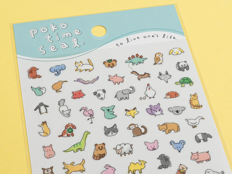 Stickers - minis animaux mignons
