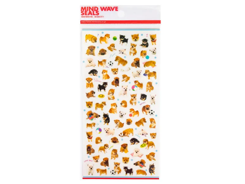 Stickers - photos minis chiens mignons