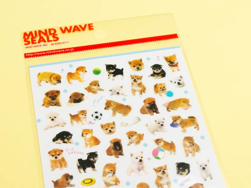 Stickers - photos minis chiens mignons
