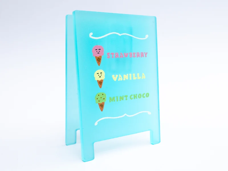 Pinces pour scrap- glace - bleues