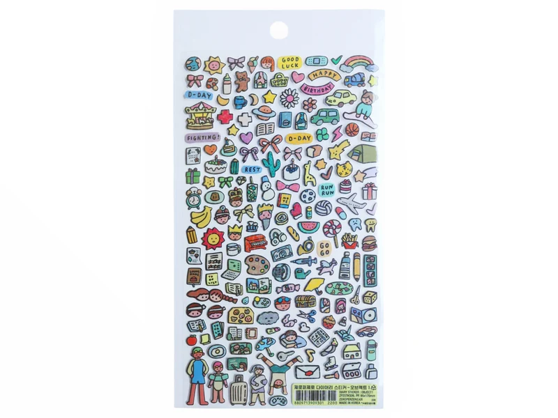 Stickers pour planner Petits bonheur - Zero per zero