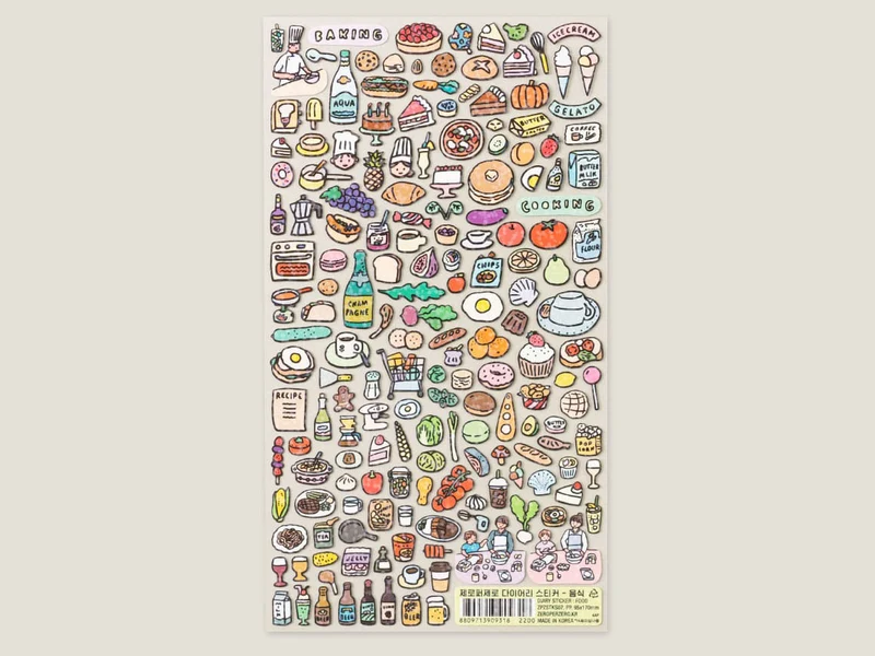 Stickers pour planner Petits bonheur - Zero per zero