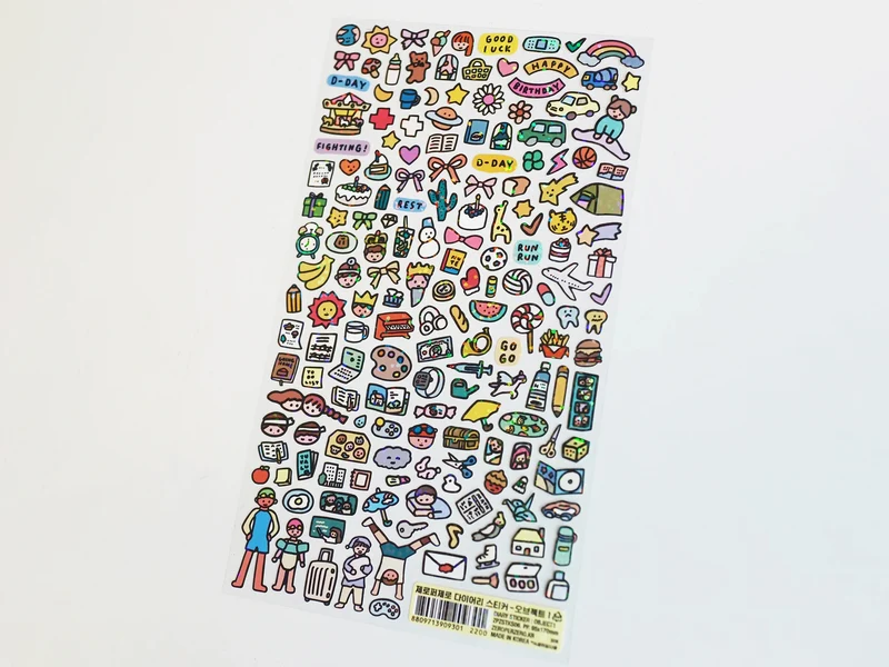 Stickers pour planner Petits bonheur - Zero per zero