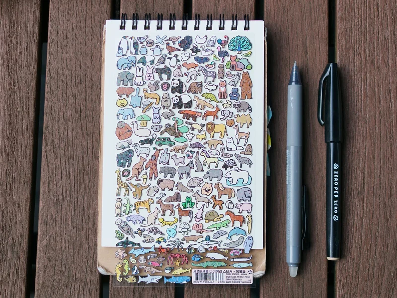 Stickers pour planner Petits bonheur - Zero per zero