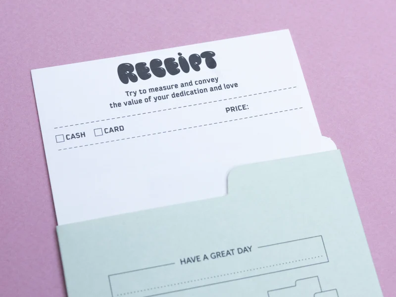 Lot de 4 Enveloppes vertes + papiers recettes pour journaling