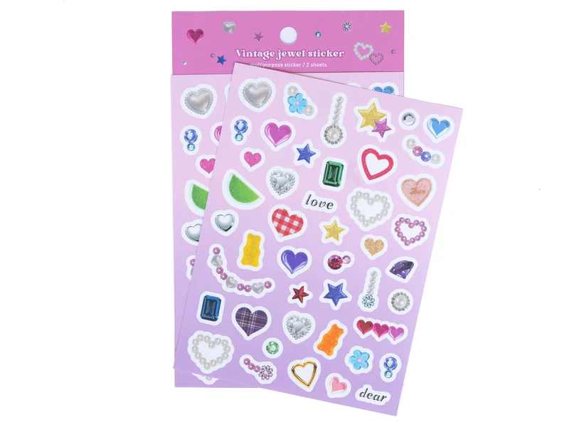 Stickers vintage jewel