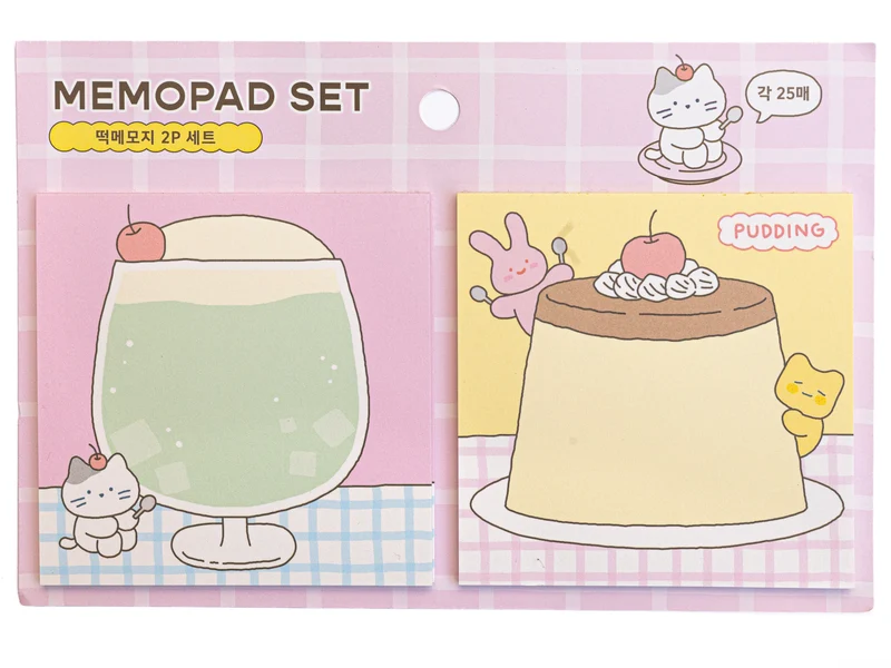 Lot de 2 blocs cocktails et gateaux